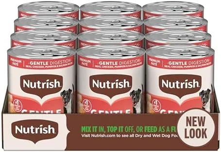 nutrish gentle digestion paté wet dog food13 oz can rachael ray